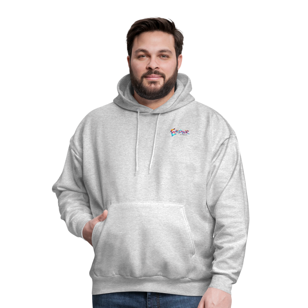 Colorful EMPWR Logo Hoodie - ash