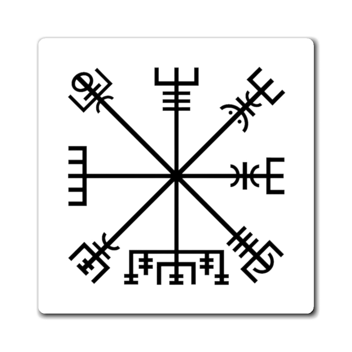 Vegvísir magnet