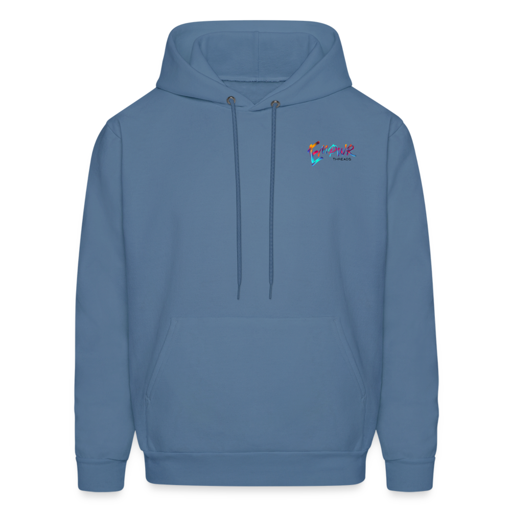 Colorful EMPWR Logo Hoodie - denim blue