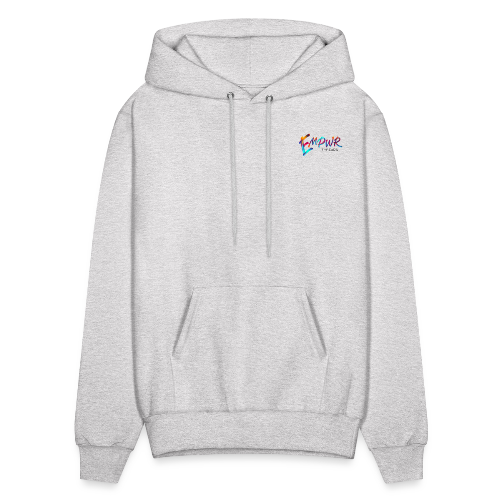 Colorful EMPWR Logo Hoodie - ash 