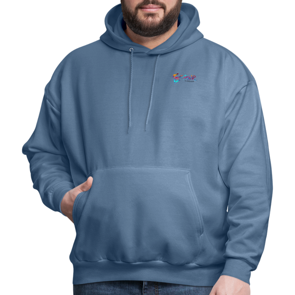 Colorful EMPWR Logo Hoodie - denim blue