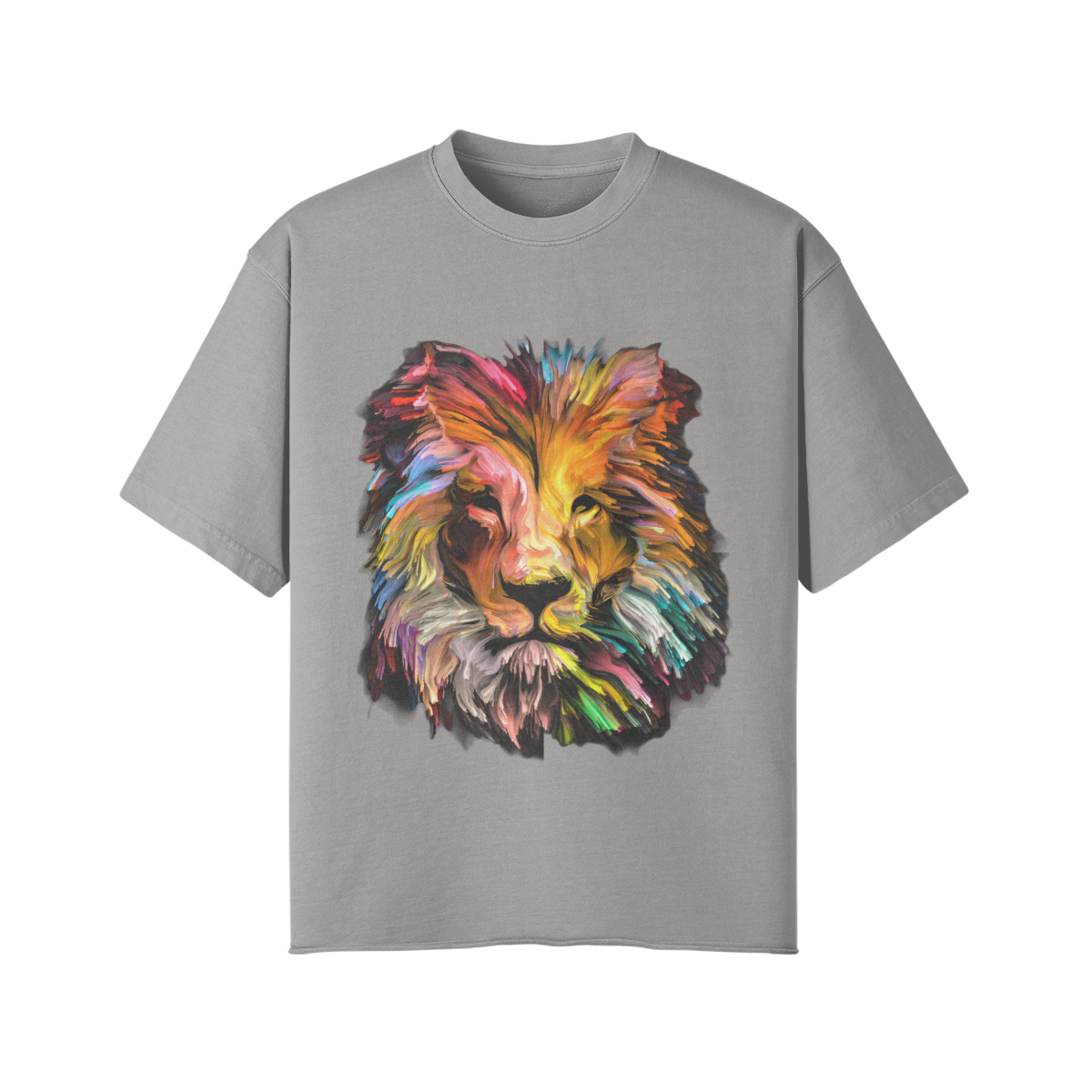 Lion Graphic Cotton Tee