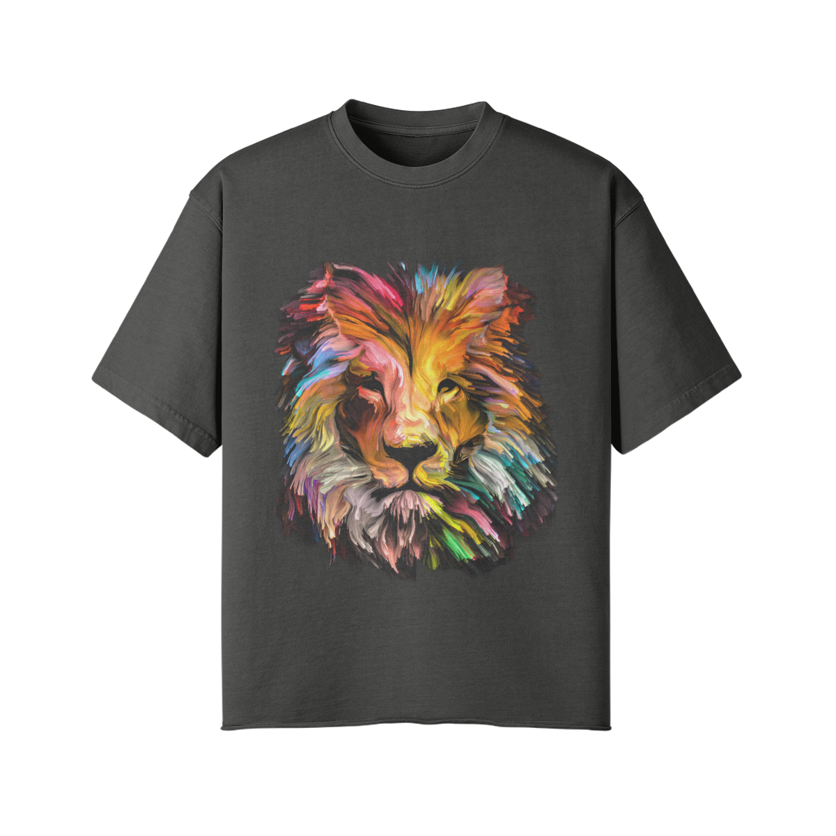 Lion Graphic Cotton Tee